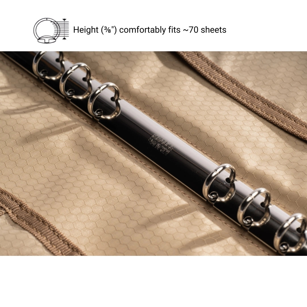 LOCHBY A5 6-Ring Field Binder - Olive