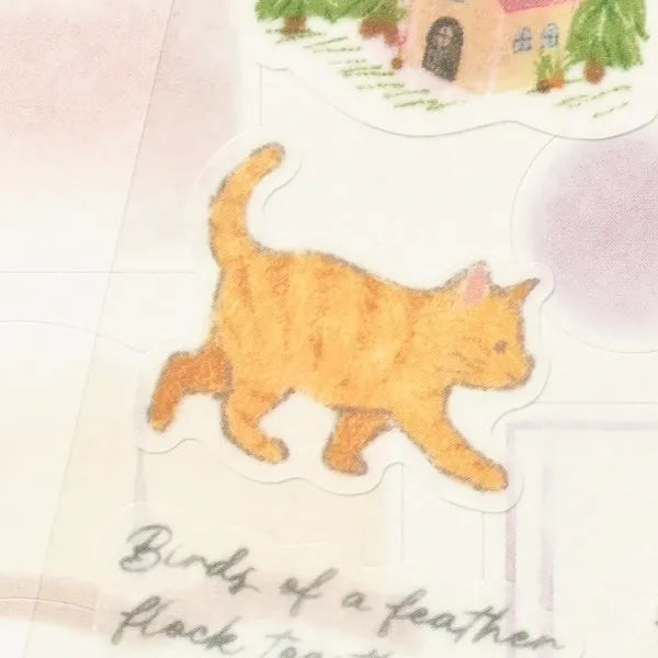 NB Deco Time Stickers - Cat (2 Sheets)