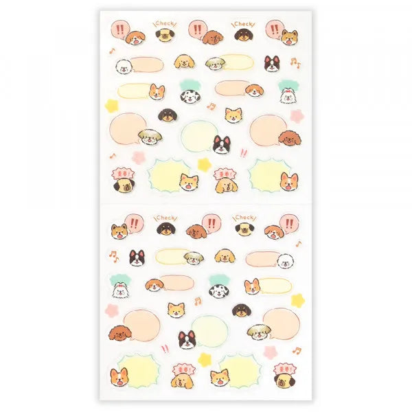 NB Planner Stickers - Chatty Animals: Dogs