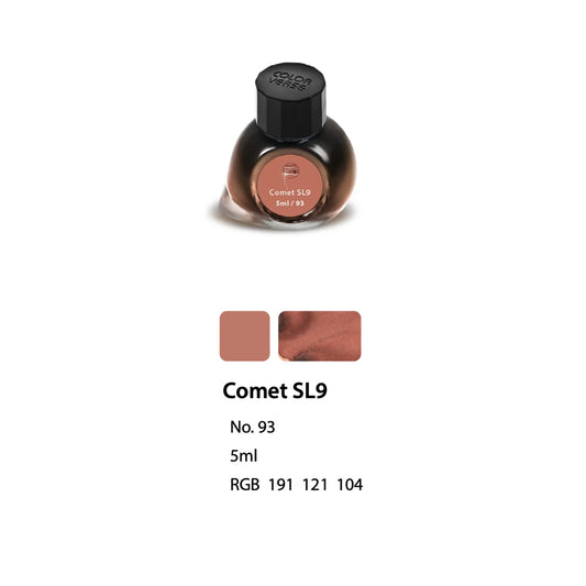 Colorverse Comet SL9 Mini Collection (5ml) Bottled Ink