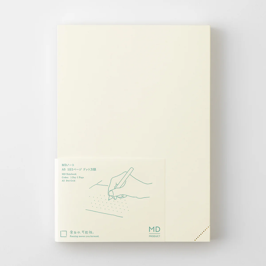Midori MD Product A5 Codex 1 Day 1 Page Notebook - Dot Grid