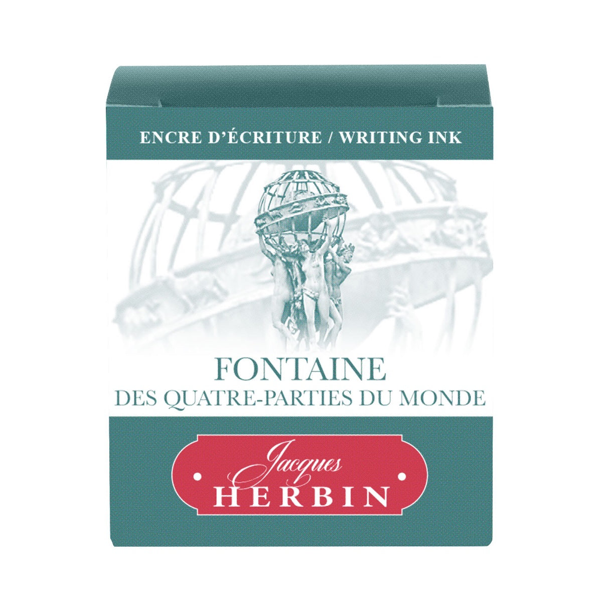 Jacques Herbin Fontaine des Quatre-Parties Du Monde 30ml Bottled Ink