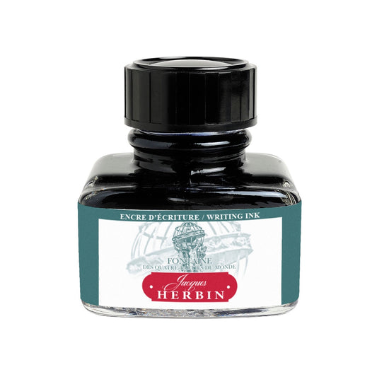 Jacques Herbin Fontaine des Quatre-Parties Du Monde 30ml Bottled Ink
