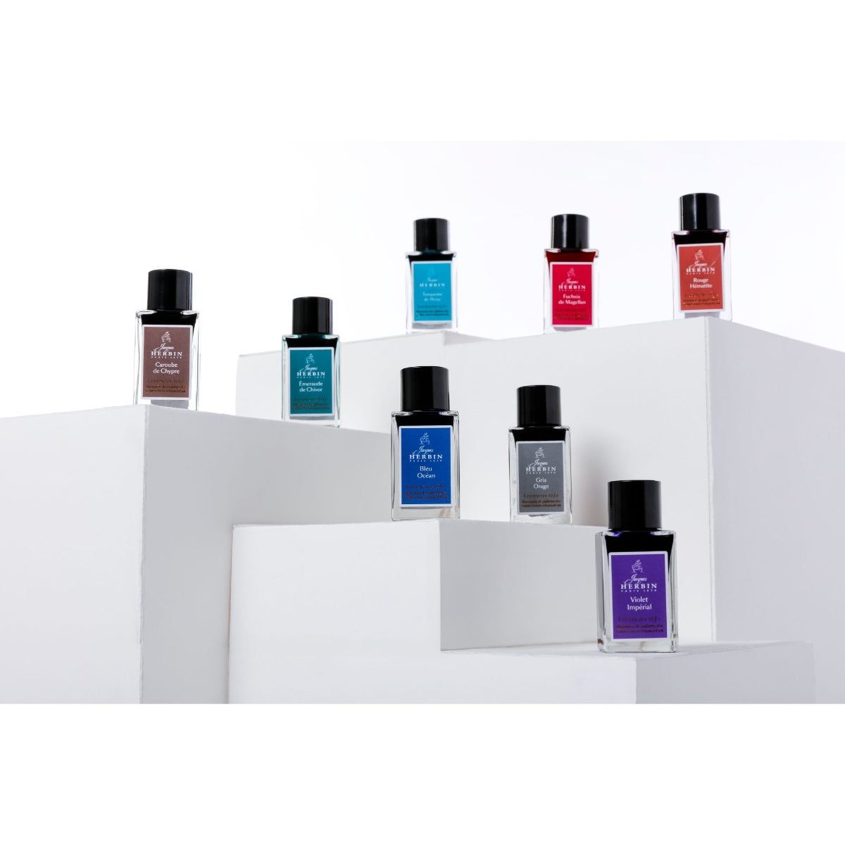J. Herbin 1670 Gris Orage (Coal Grey) 15ml Bottled Ink