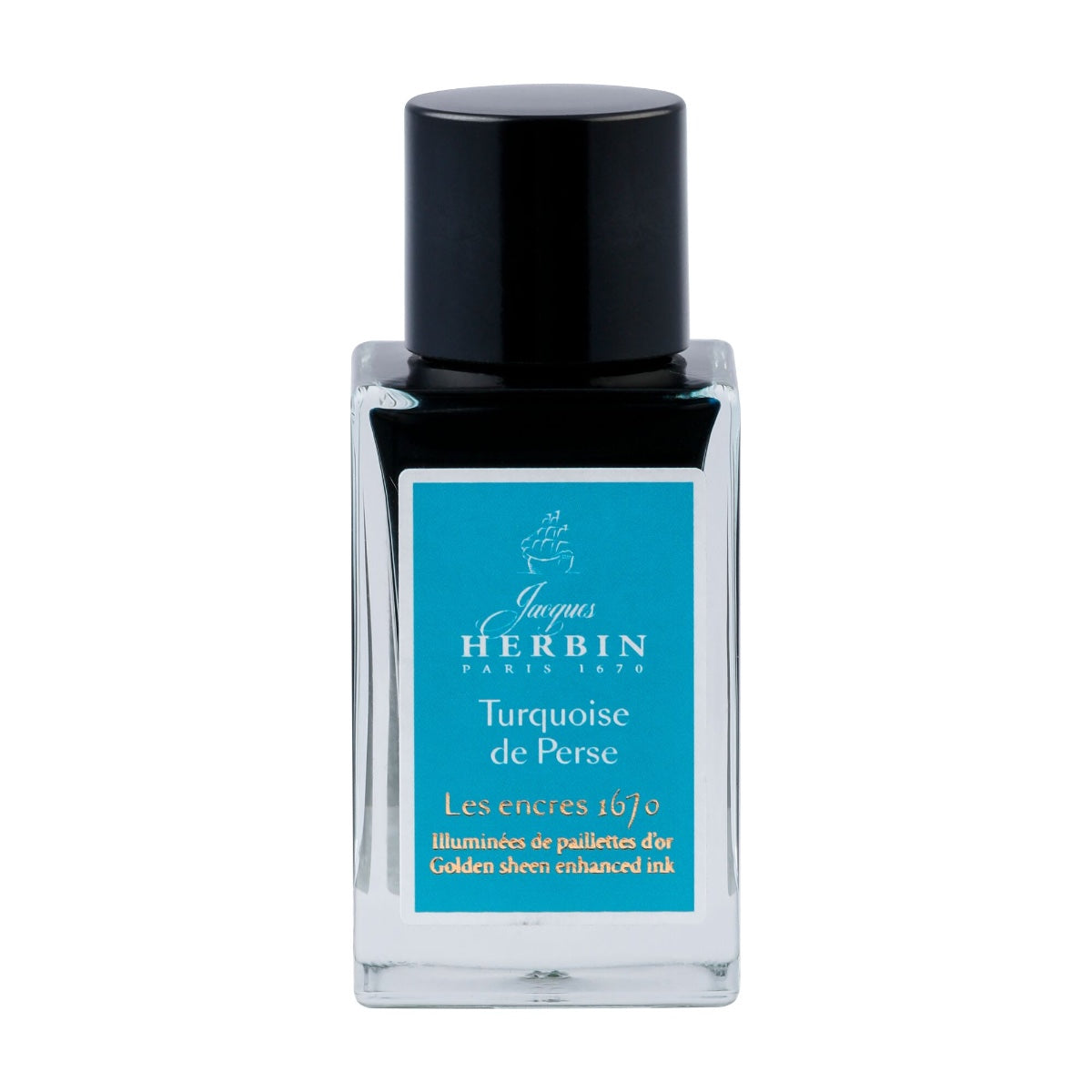 J. Herbin 1670 Turquoise de Perse (Turquoise) 15ml Bottled Ink