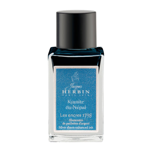 Jacques Herbin 1798 Kyanite du Nepal (Nepal Kyanite) 15ml Bottled Ink