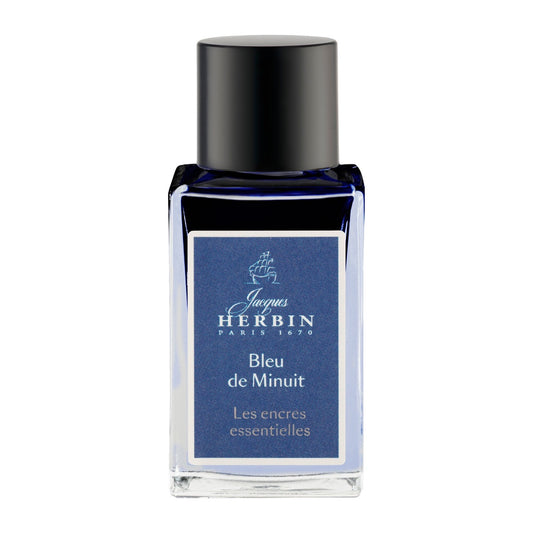 Jacques Herbin Essentials Bleu de Minuit (15ml) Bottled Ink