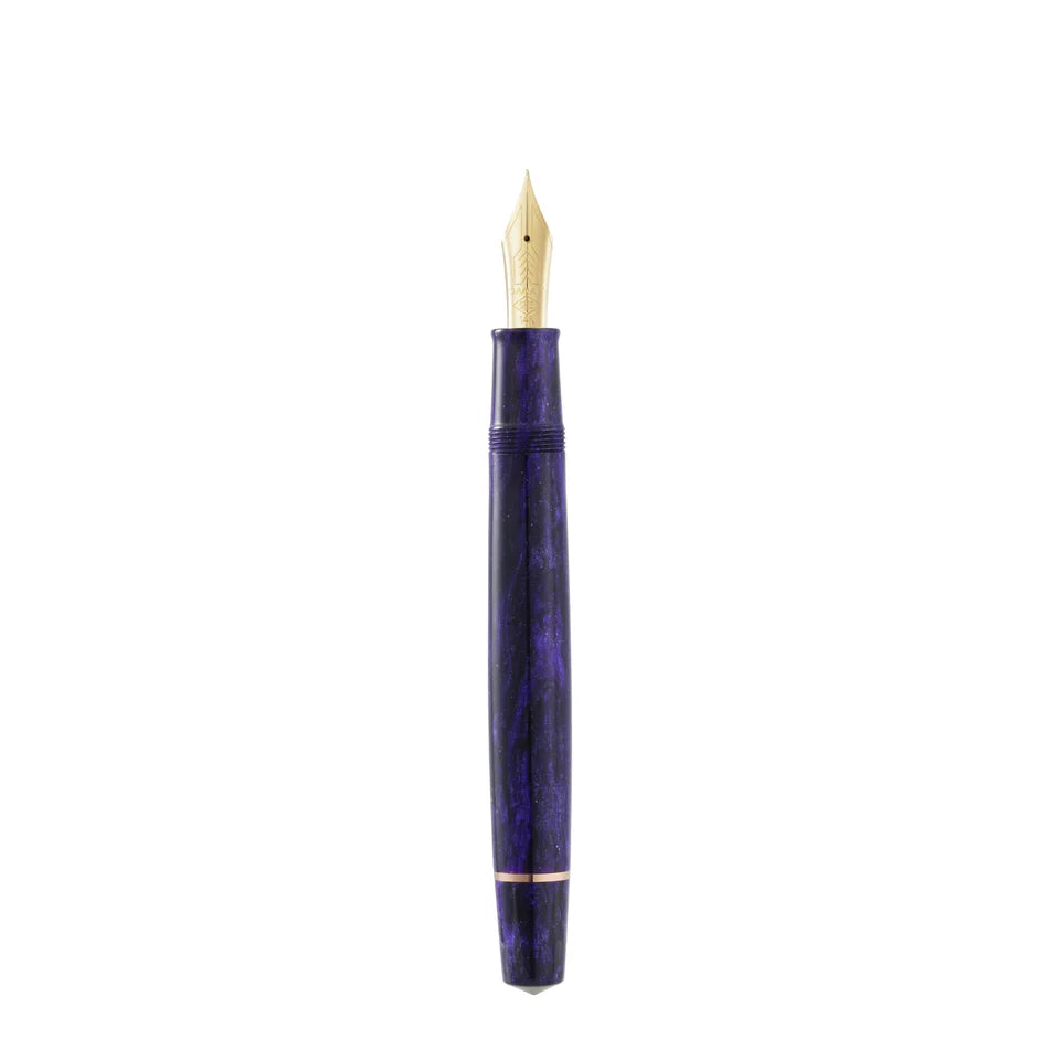 Omas Bologna Fountain Pen - Ametista Profondo with Rose Gold Trim (Deep Amethyst)