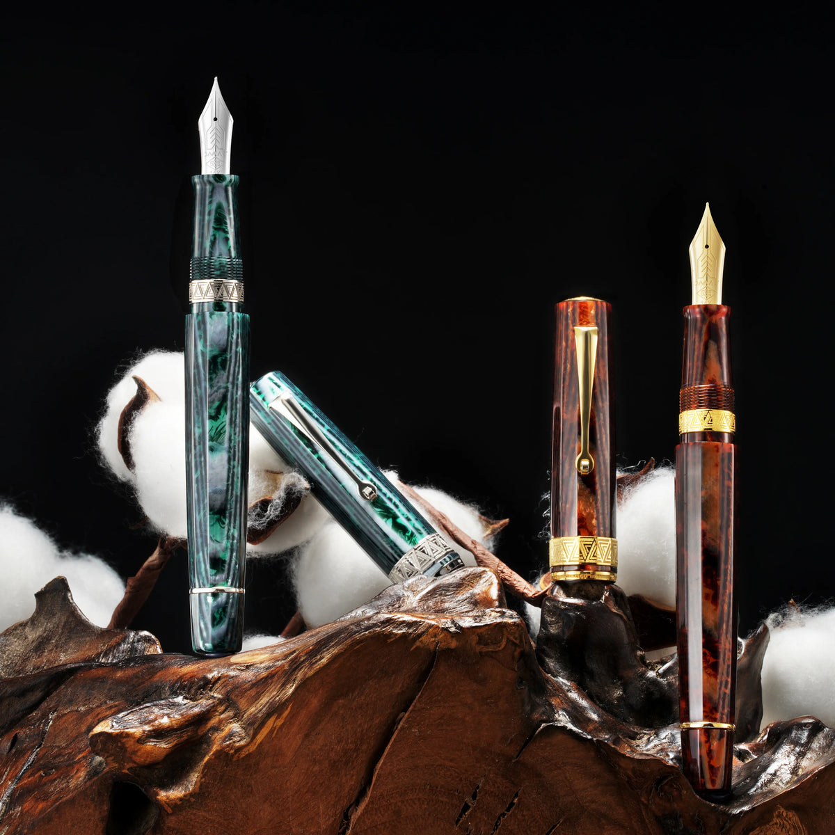 OMAS Paragon Fountain Pen - Arco Bronze with Gold Trim