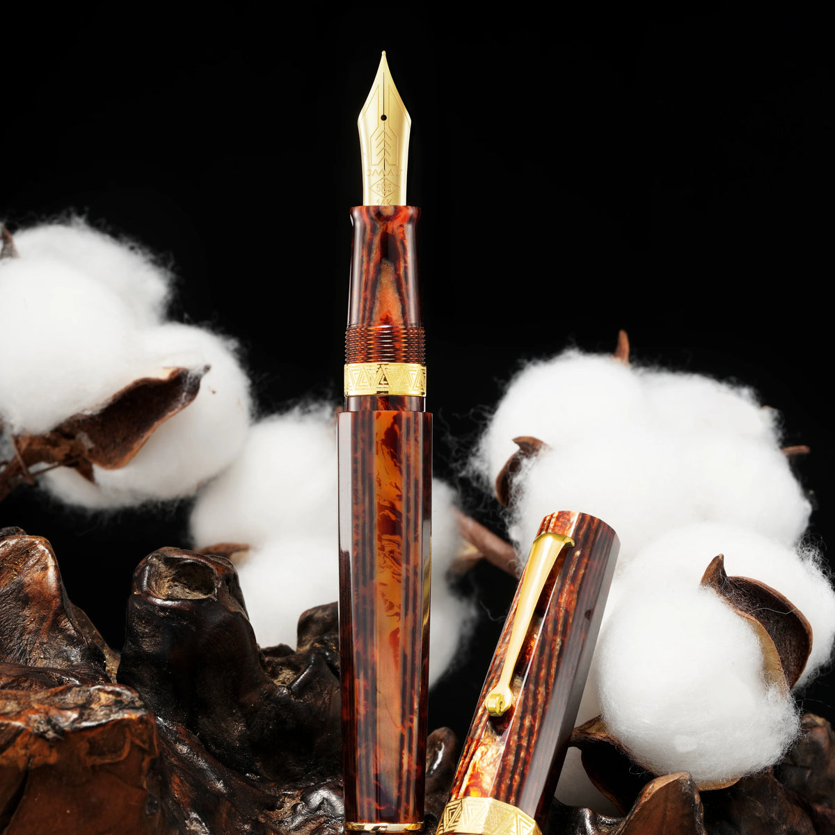 OMAS Paragon Fountain Pen - Arco Bronze with Gold Trim