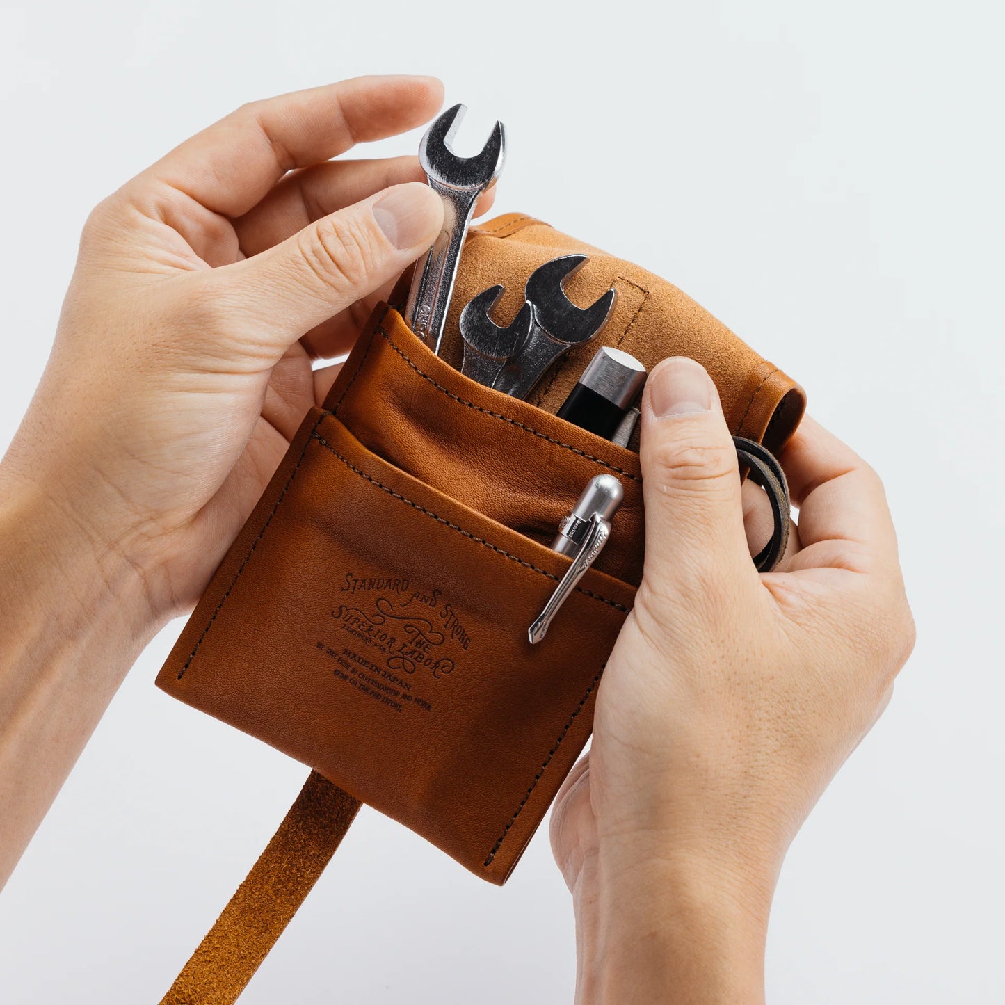 The Superior Labor Leather Tool Holder - Natural