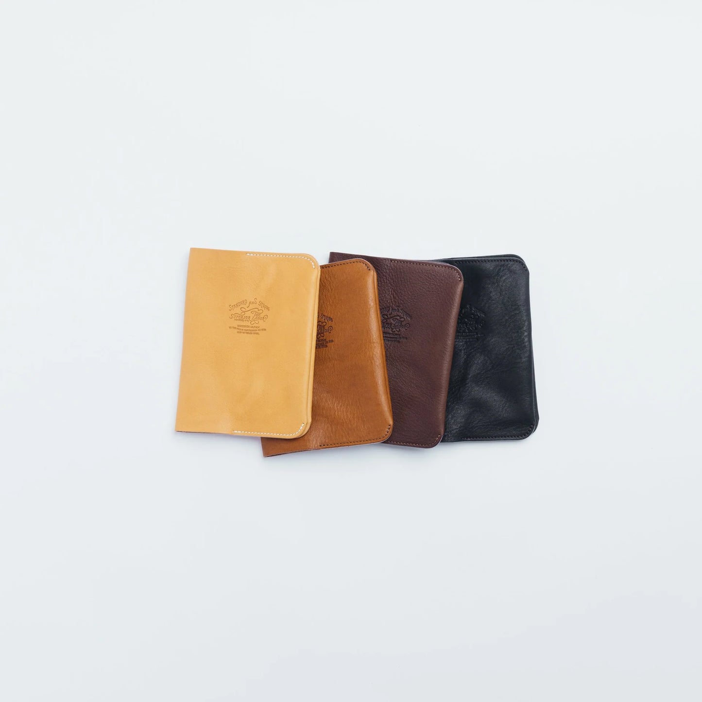 The Superior Labor A6 Oil Leather Notebook Cover - Black
