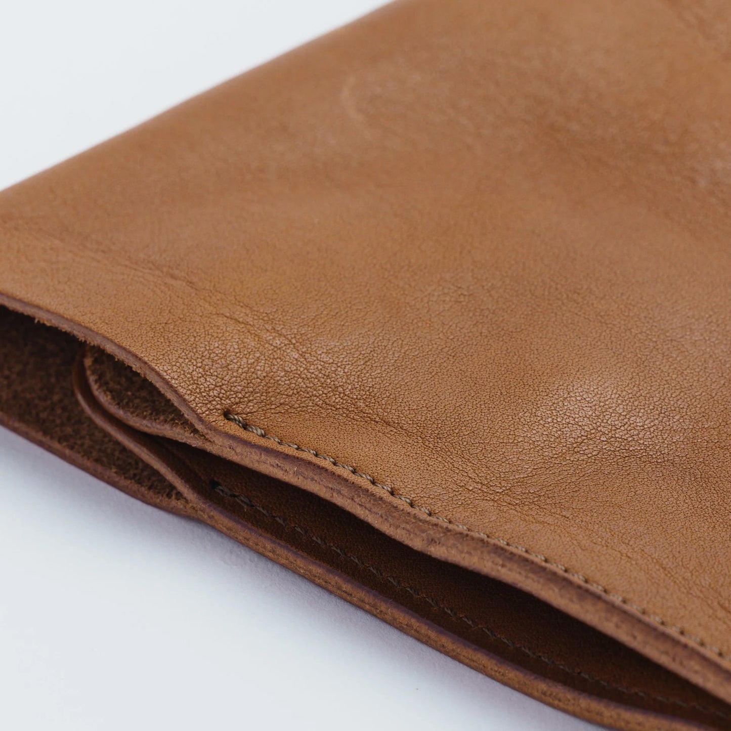 The Superior Labor B6 Oil Leather Notebook Cover - Light Brown