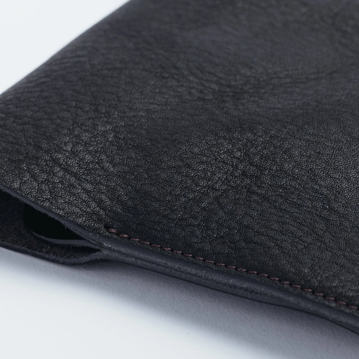 The Superior Labor B6 Oil Leather Notebook Cover - Black