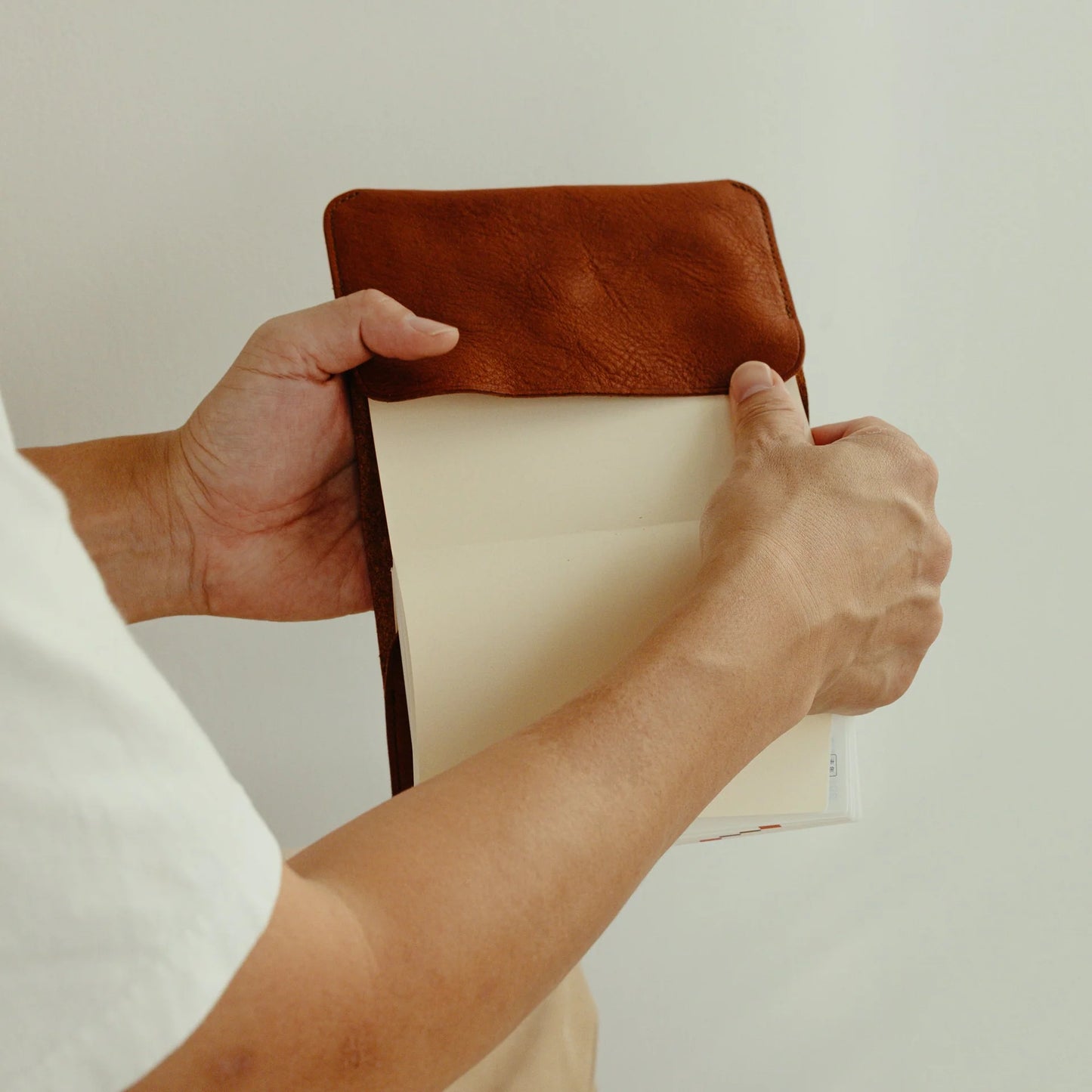 The Superior Labor A5 Oil Leather Notebook Cover - Black