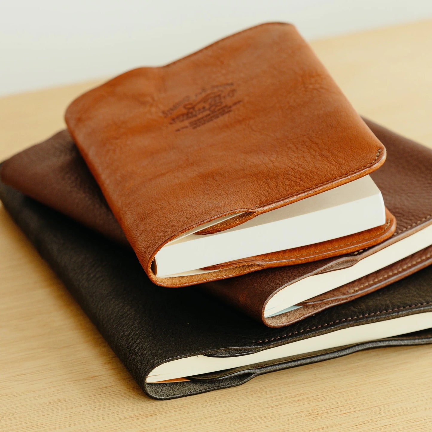 The Superior Labor A5 Oil Leather Notebook Cover - Black