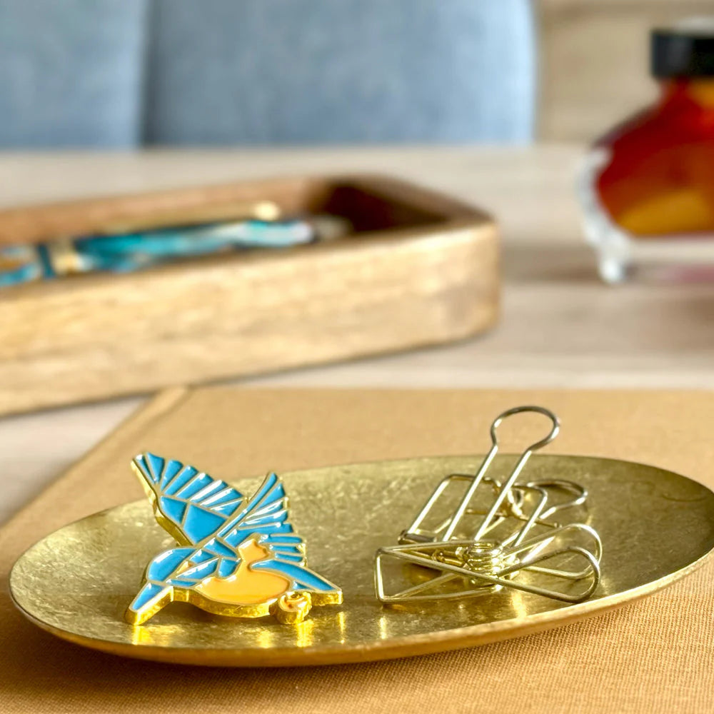 Esterbrook x BUNGUBOX Lapel Pin - Kingfisher (Special Edition)