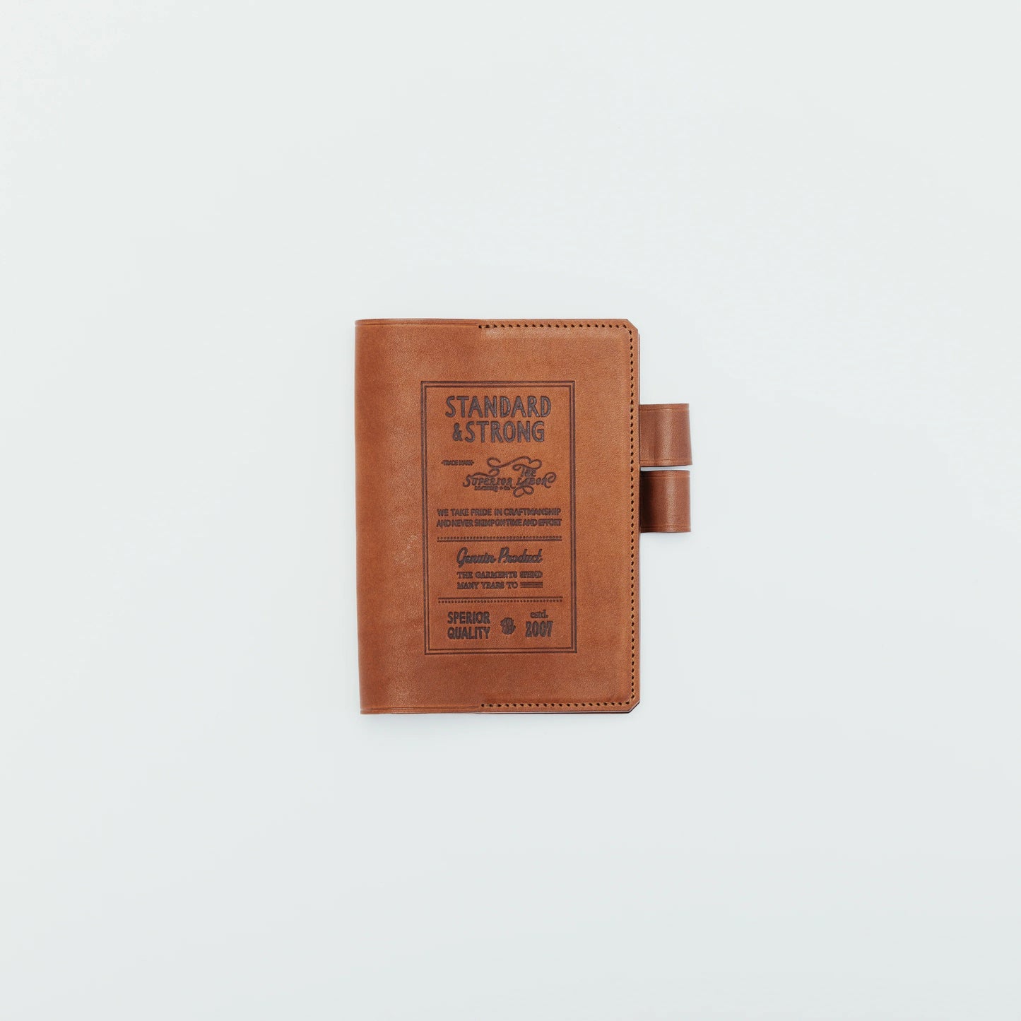 The Superior Labor A6 Stamped Series Note Keeper - Brown