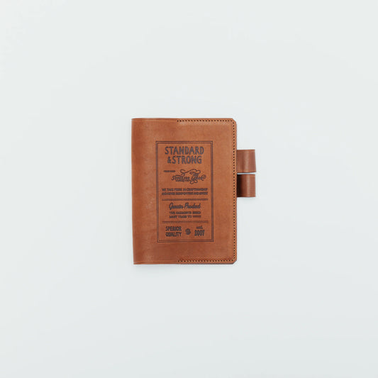 The Superior Labor A6 Stamped Series Note Keeper - Brown