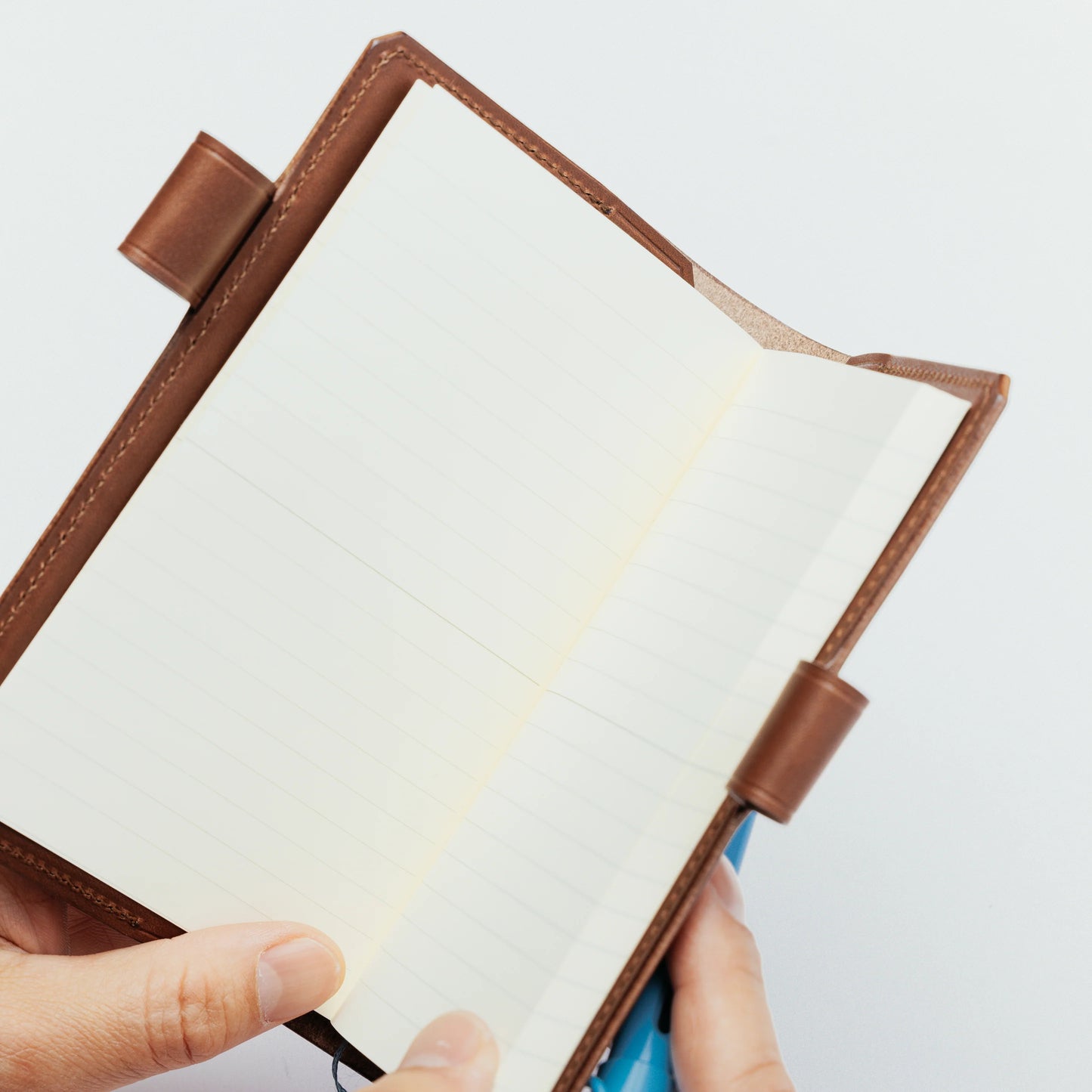The Superior Labor A6 Stamped Series Note Keeper - Brown