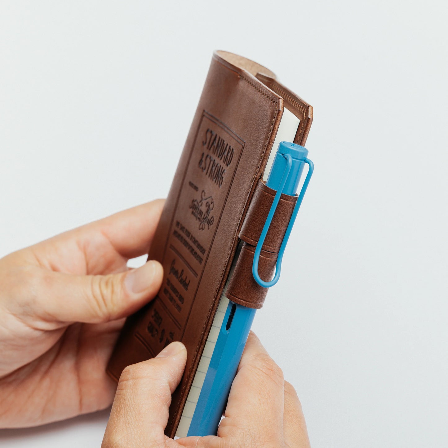 The Superior Labor A6 Stamped Series Note Keeper - Brown