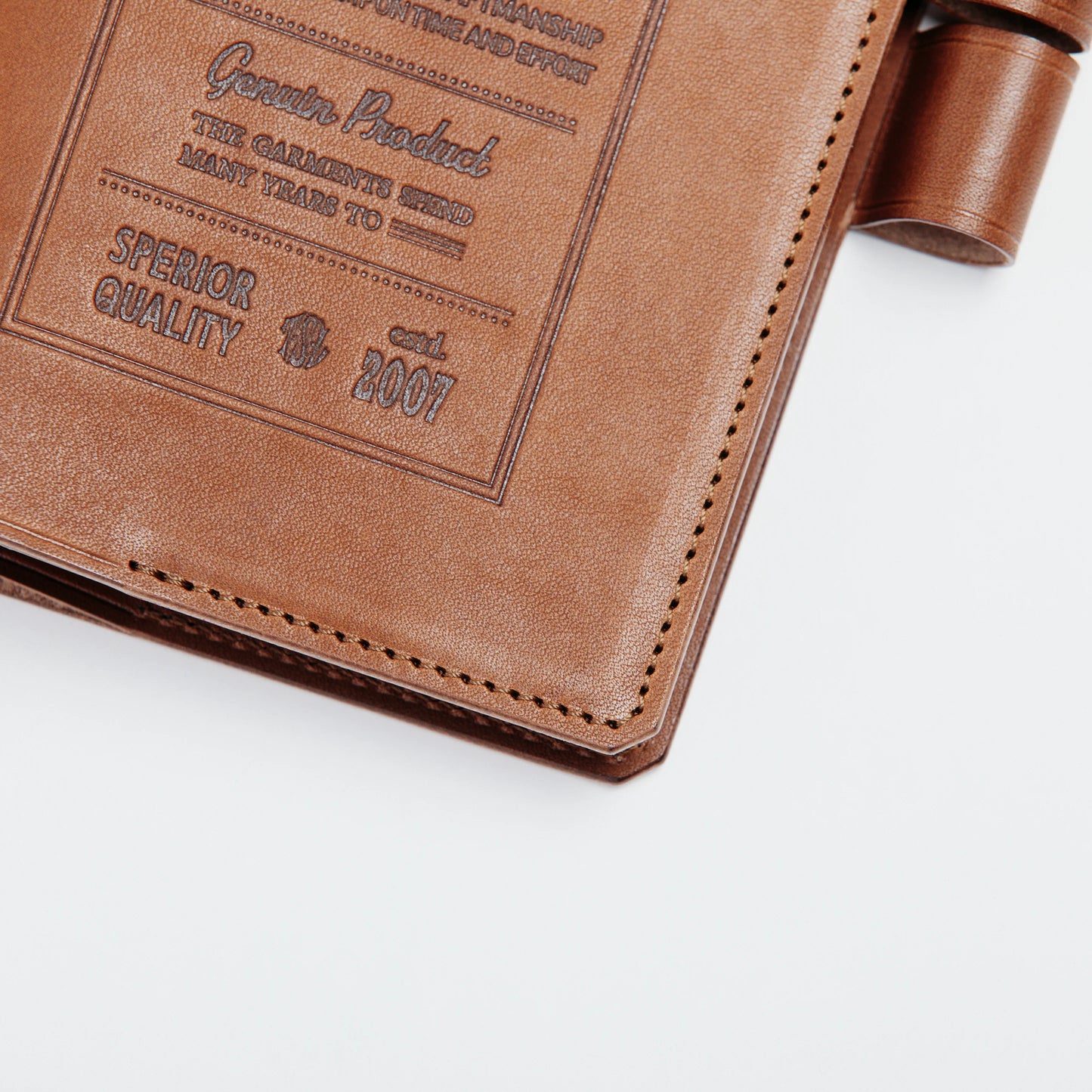 The Superior Labor A6 Stamped Series Note Keeper - Brown
