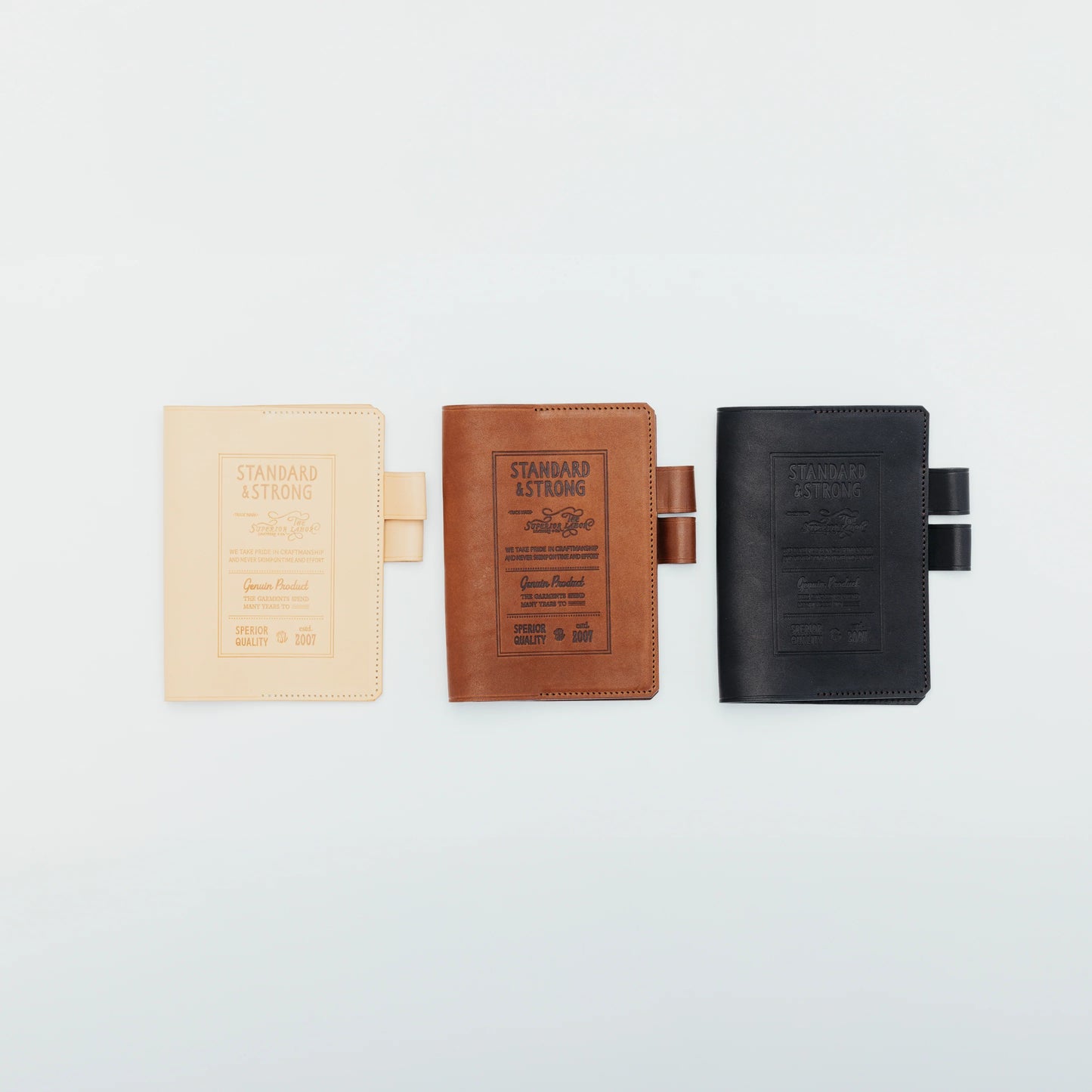The Superior Labor A6 Stamped Series Note Keeper - Brown
