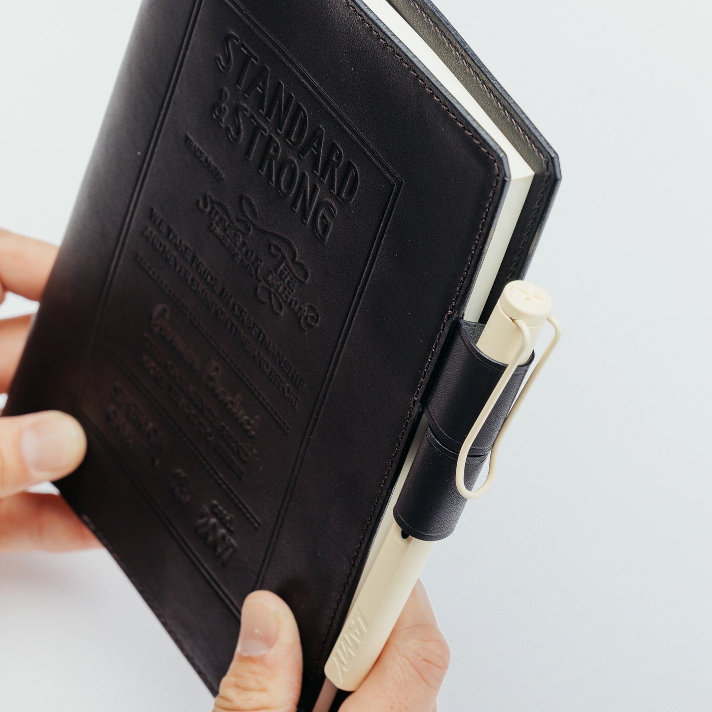 The Superior Labor A5 Stamped Series Note Keeper - Black