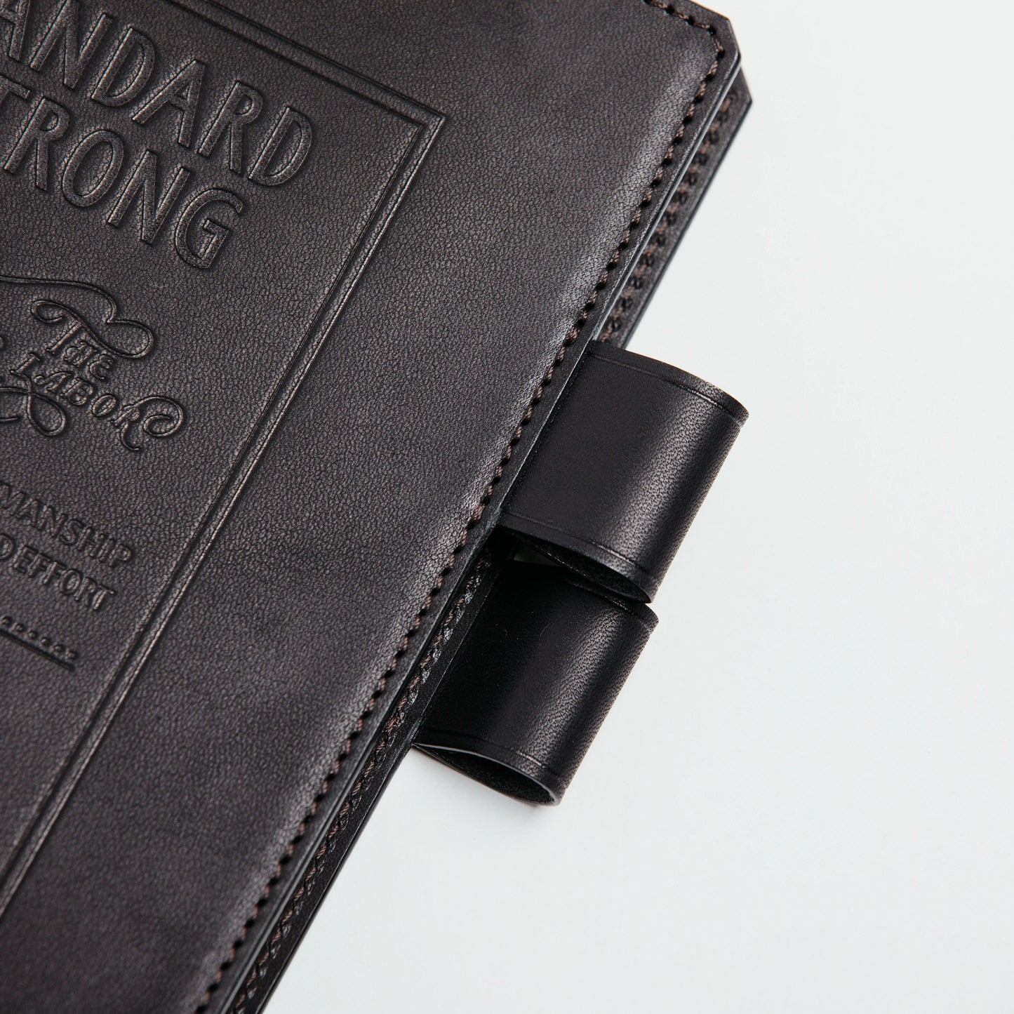 The Superior Labor A5 Stamped Series Note Keeper - Black