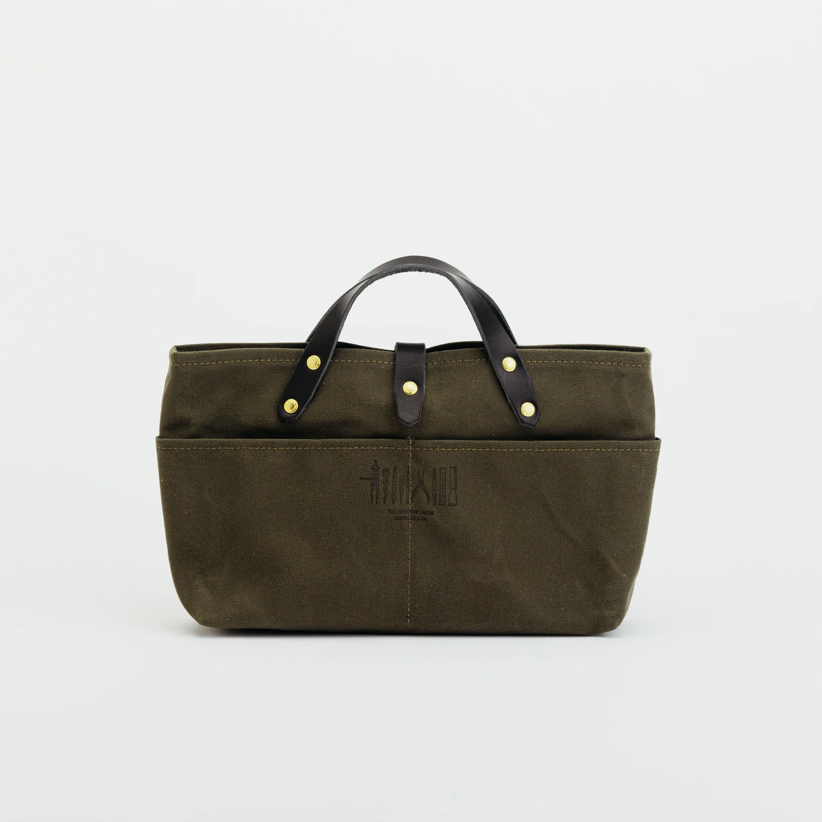 The Superior Labor Paraffin Canvas Mini Bag - Khaki