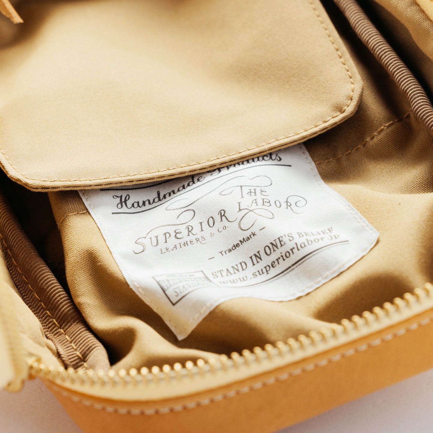 The Superior Labor Stamped Series Utility Leather Case - Blue