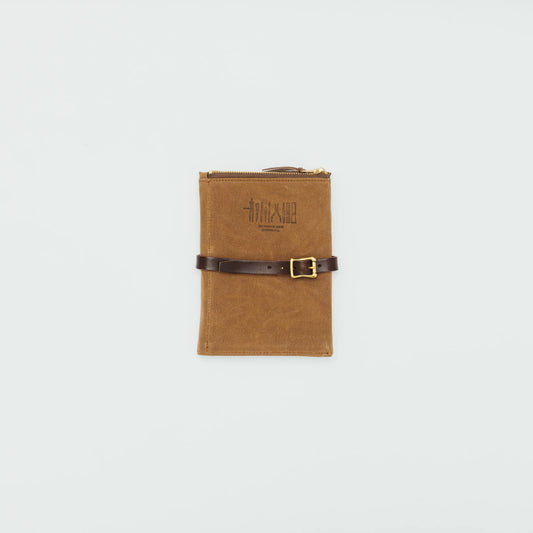 The Superior Labor Paraffin Canvas Pen Case - Brown