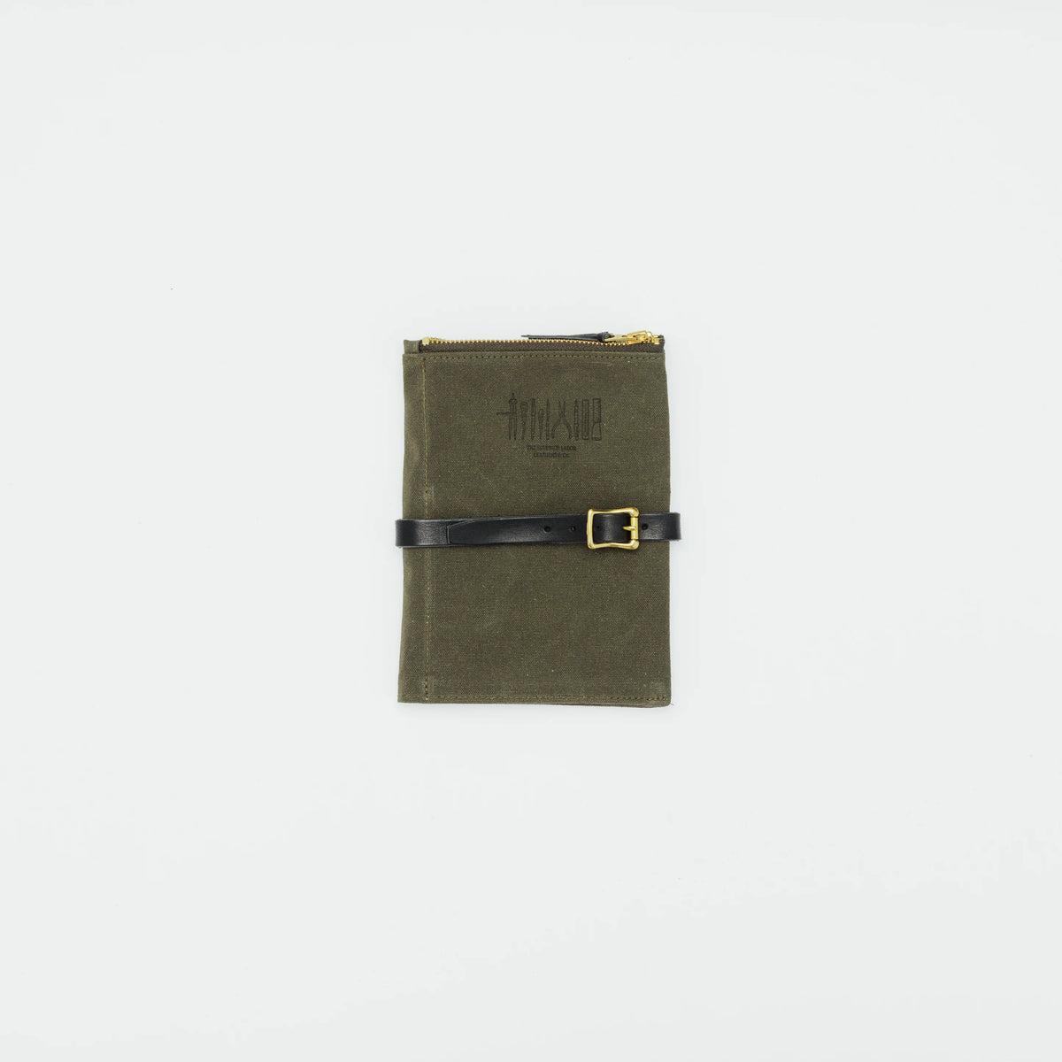 The Superior Labor Paraffin Canvas Pen Case - Khaki