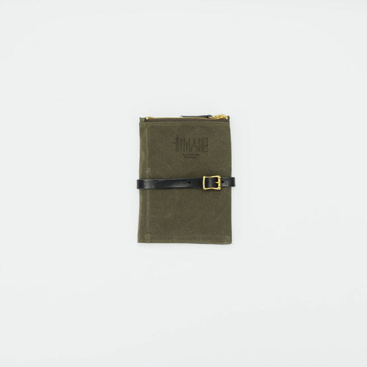 The Superior Labor Paraffin Canvas Pen Case - Khaki