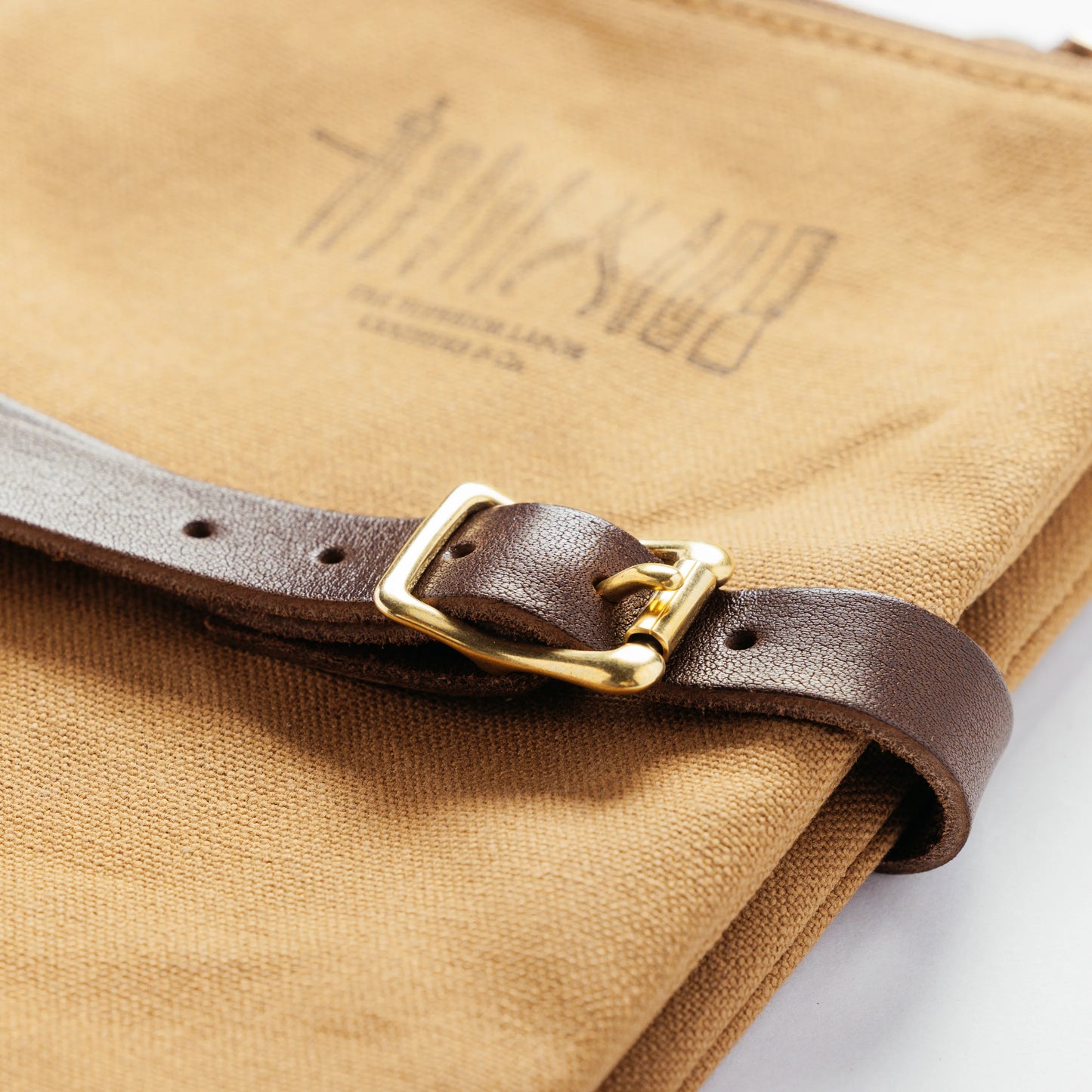 The Superior Labor Paraffin Canvas Pen Case - Brown