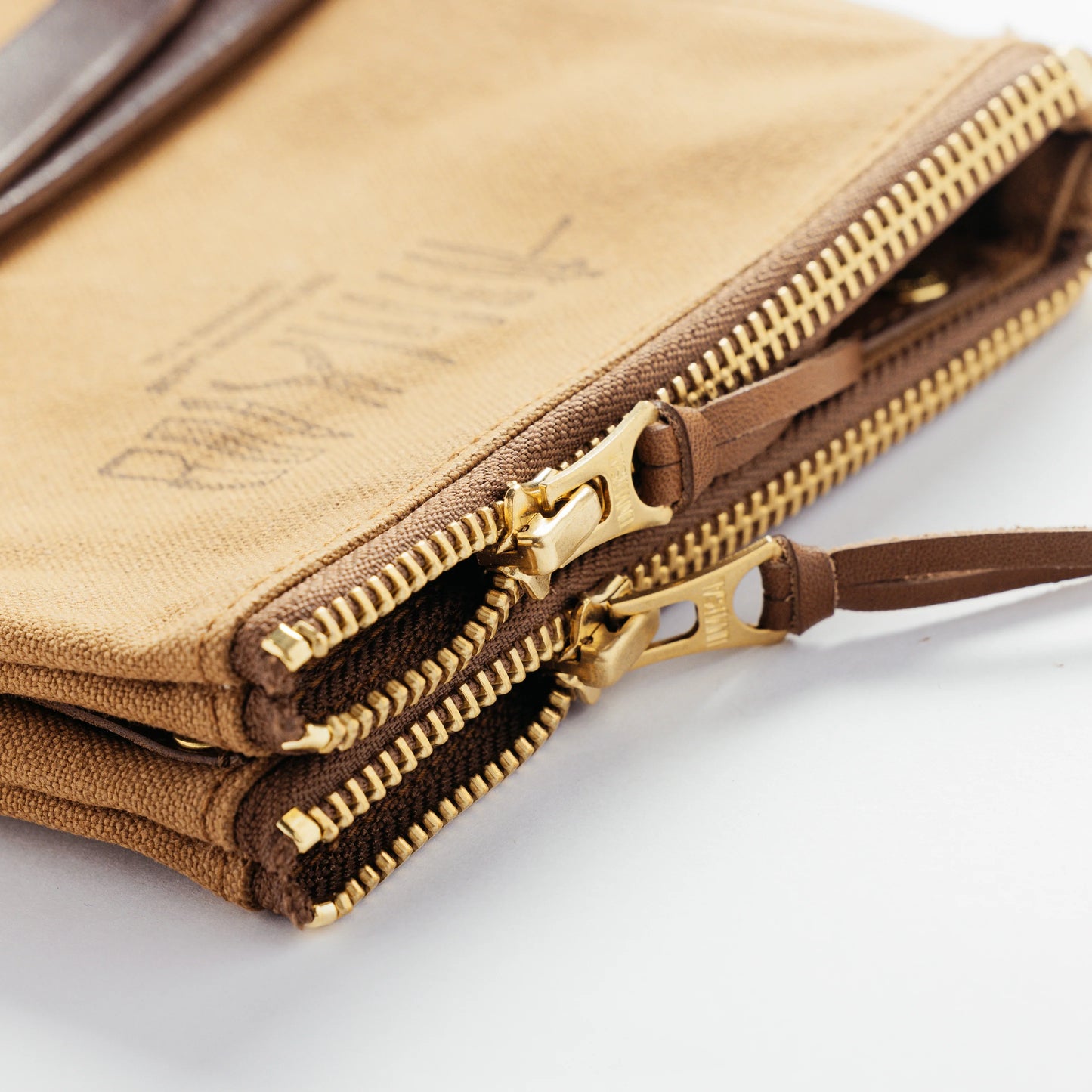 The Superior Labor Paraffin Canvas Pen Case - Brown