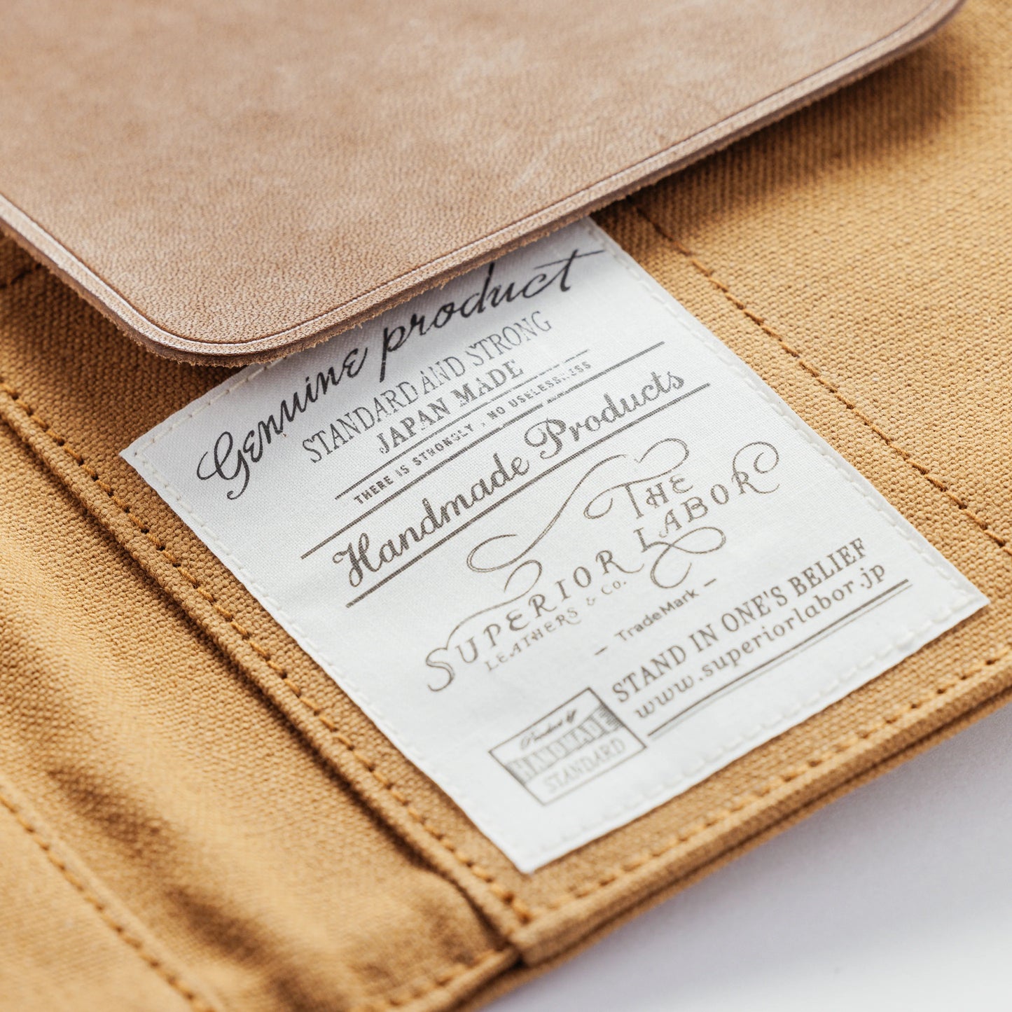 The Superior Labor Paraffin Canvas Pen Case - Brown