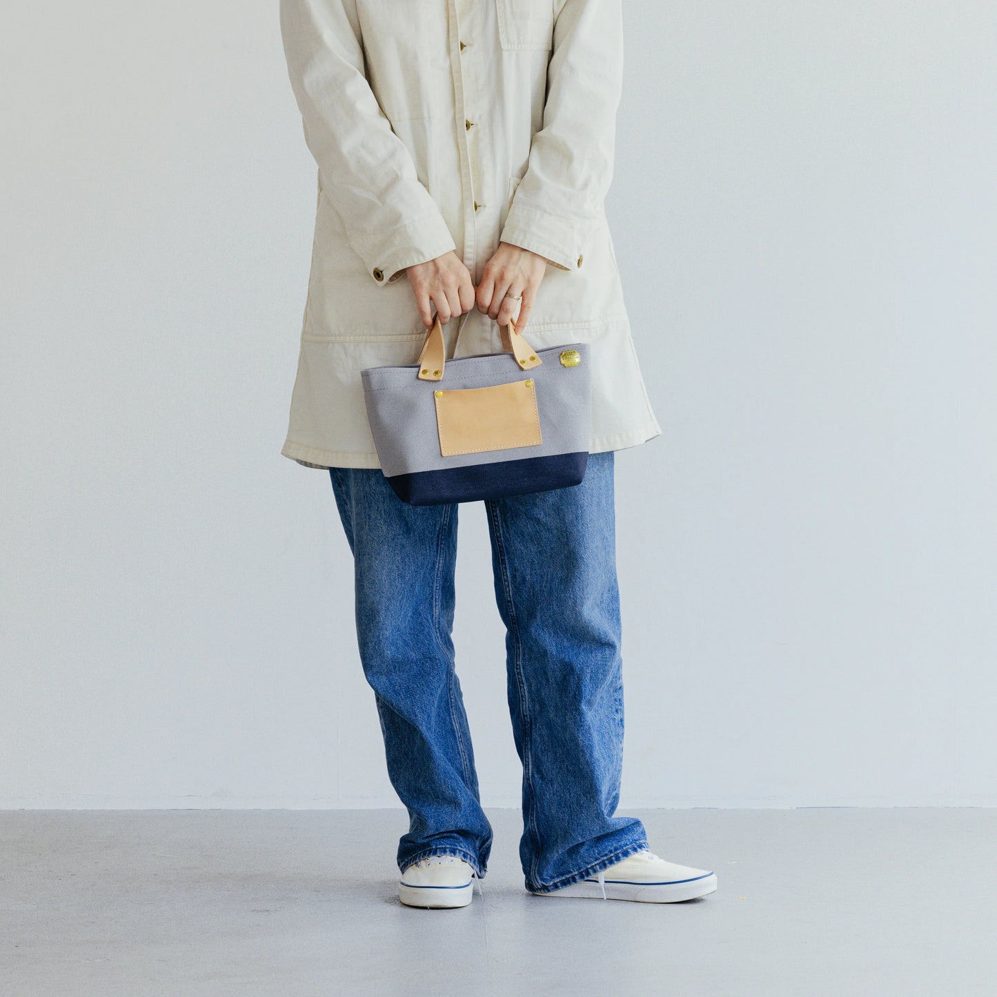 The Superior Labor Petite Gray Engineer Bag - Yellow