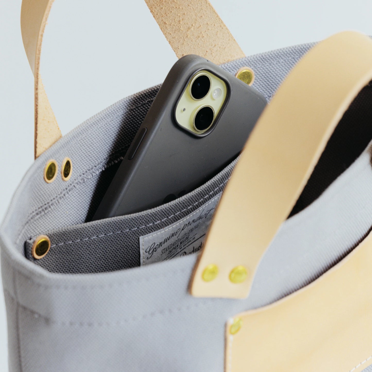 The Superior Labor Petite Gray Engineer Bag - Yellow