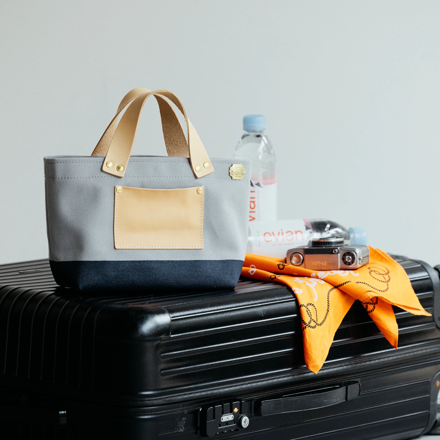 The Superior Labor Petite Gray Engineer Bag - Yellow