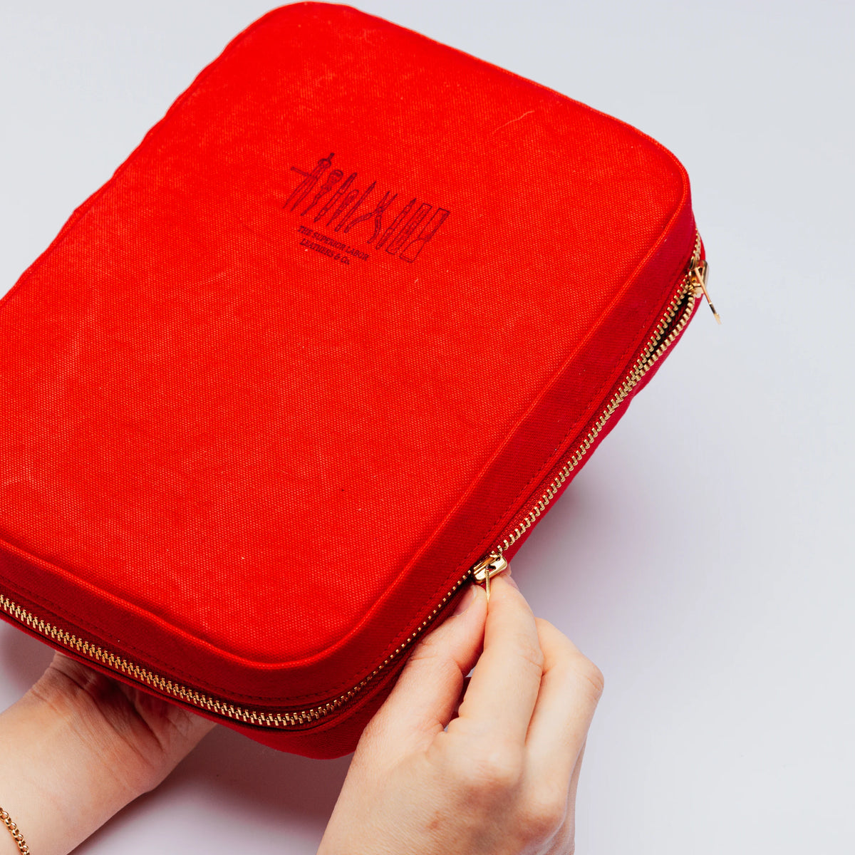 The Superior Labor L Canvas Mission Case - Red