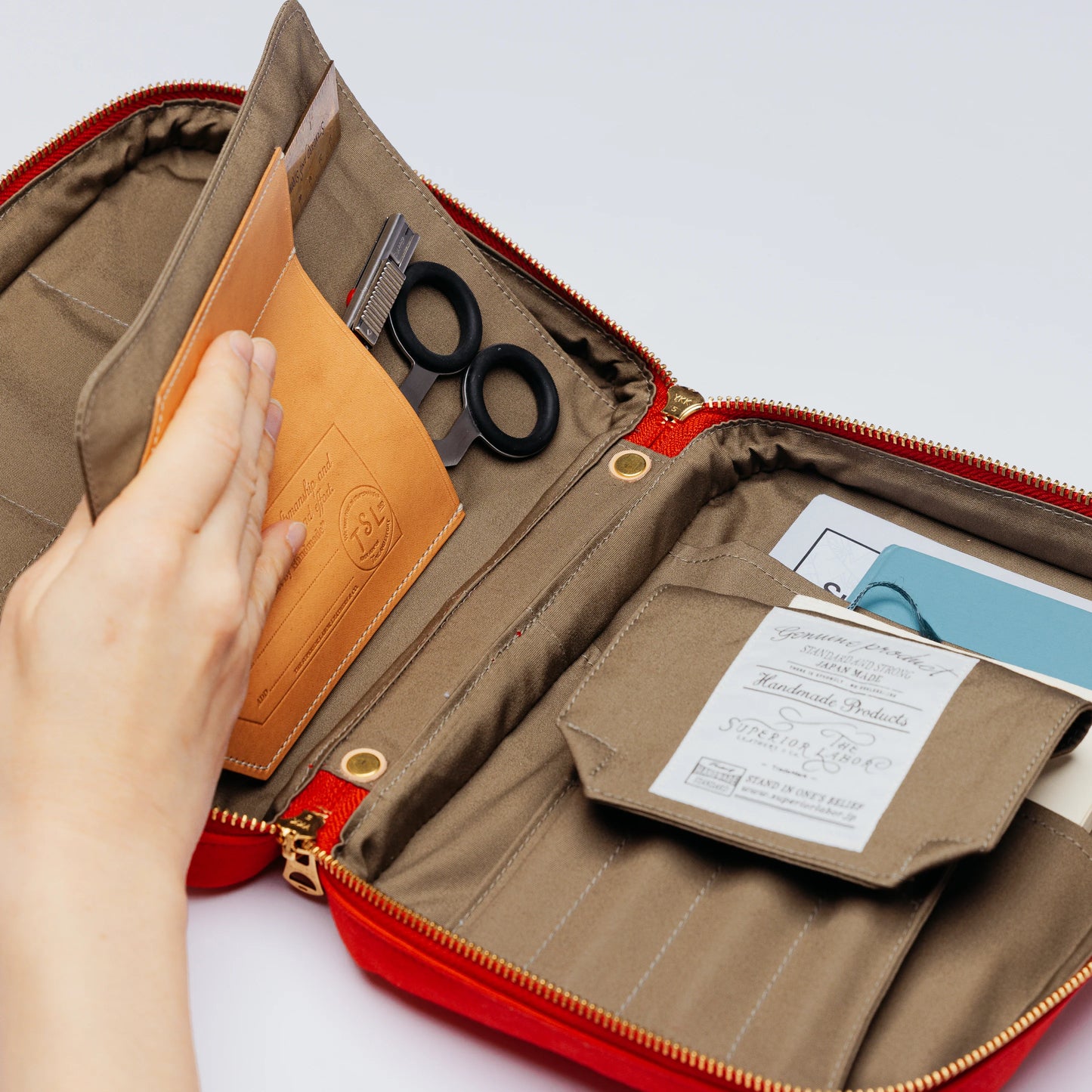 The Superior Labor Large Canvas Mission Case - Grey
