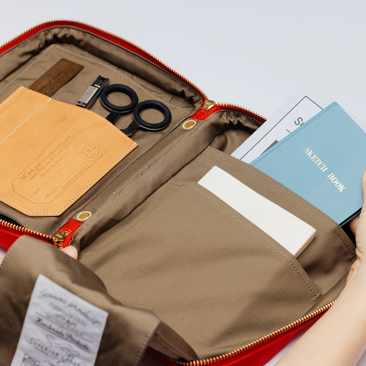 The Superior Labor L Canvas Mission Case - Red