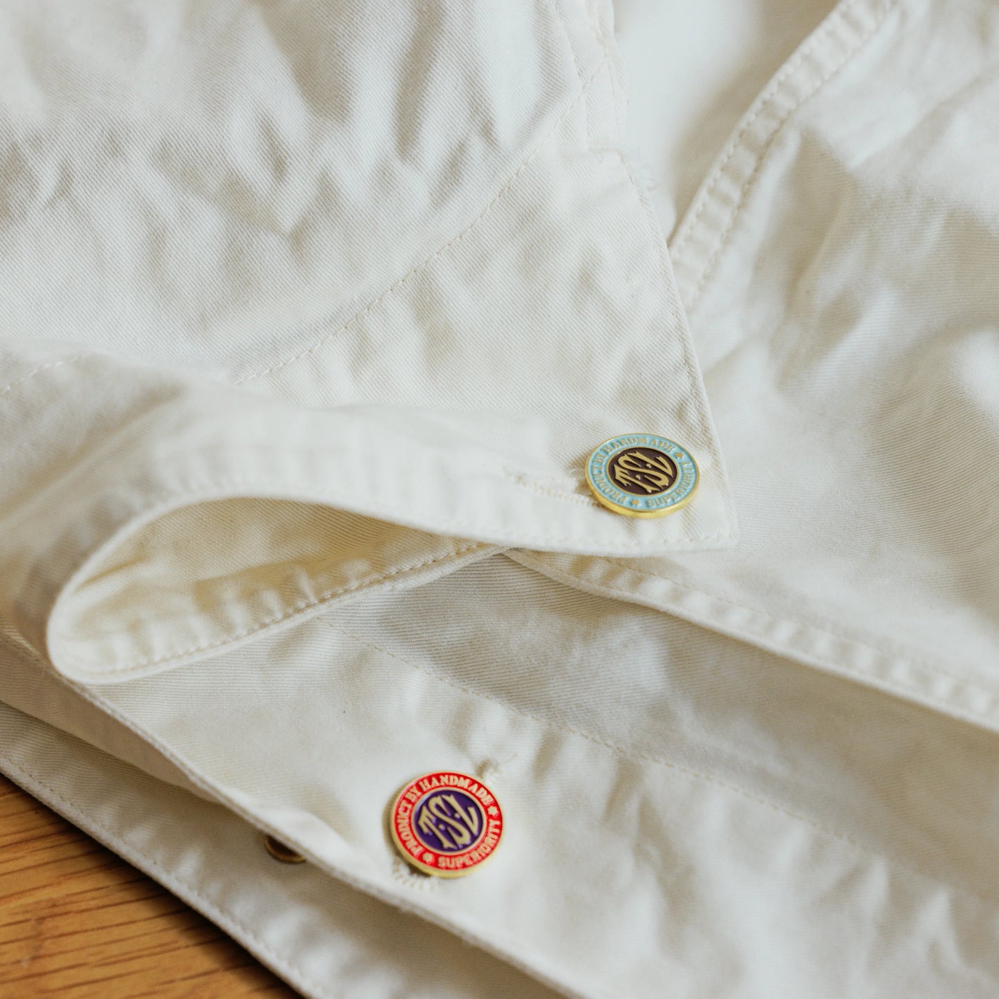 The Superior Labor TSL Logo Pin - Honey Bee