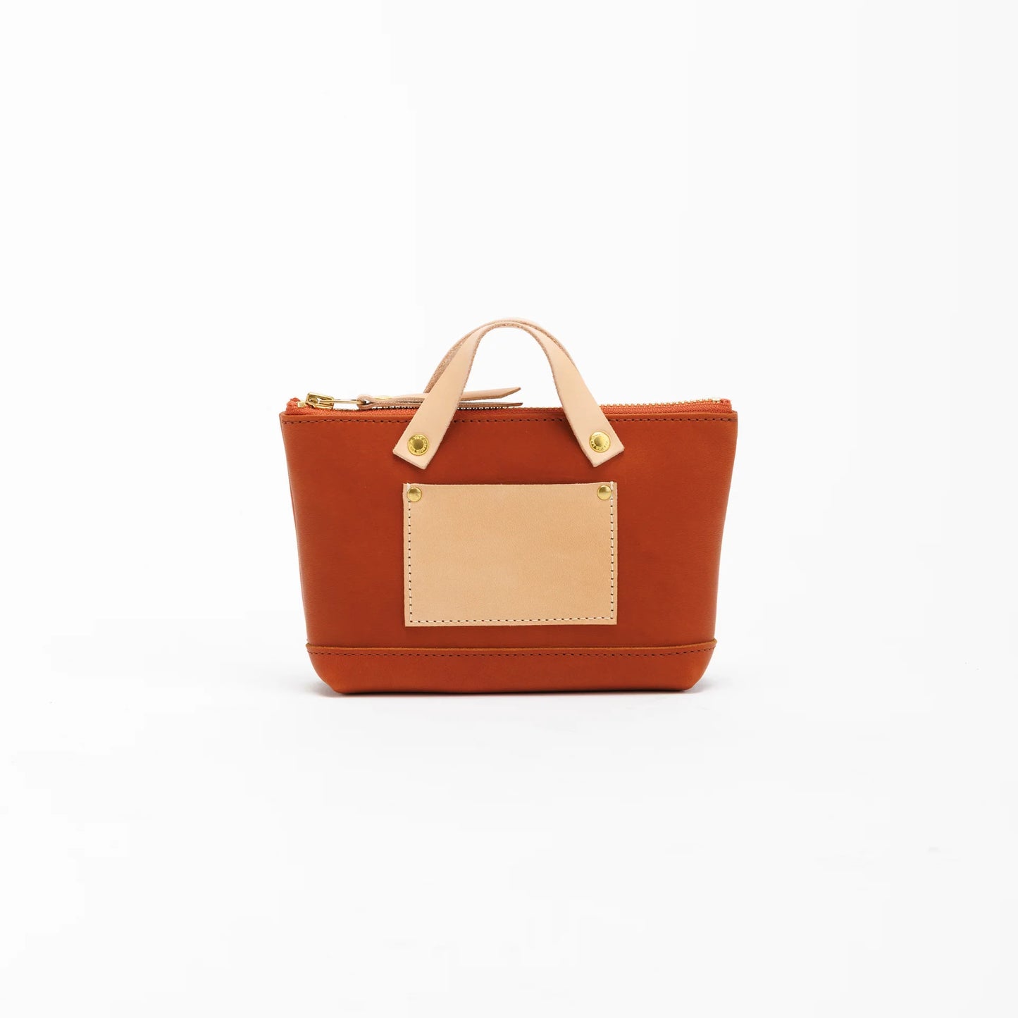 The Superior Labor All Leather Engineer Pouch - Cognac