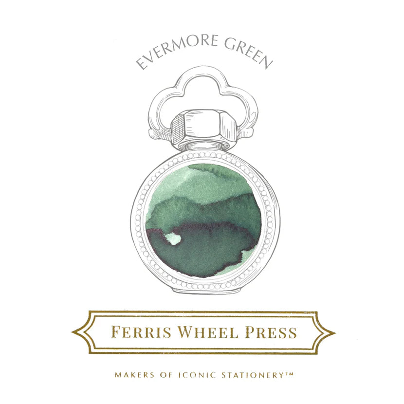 Ferris Wheel Press Evermore Green (38ml) Bottled Ink