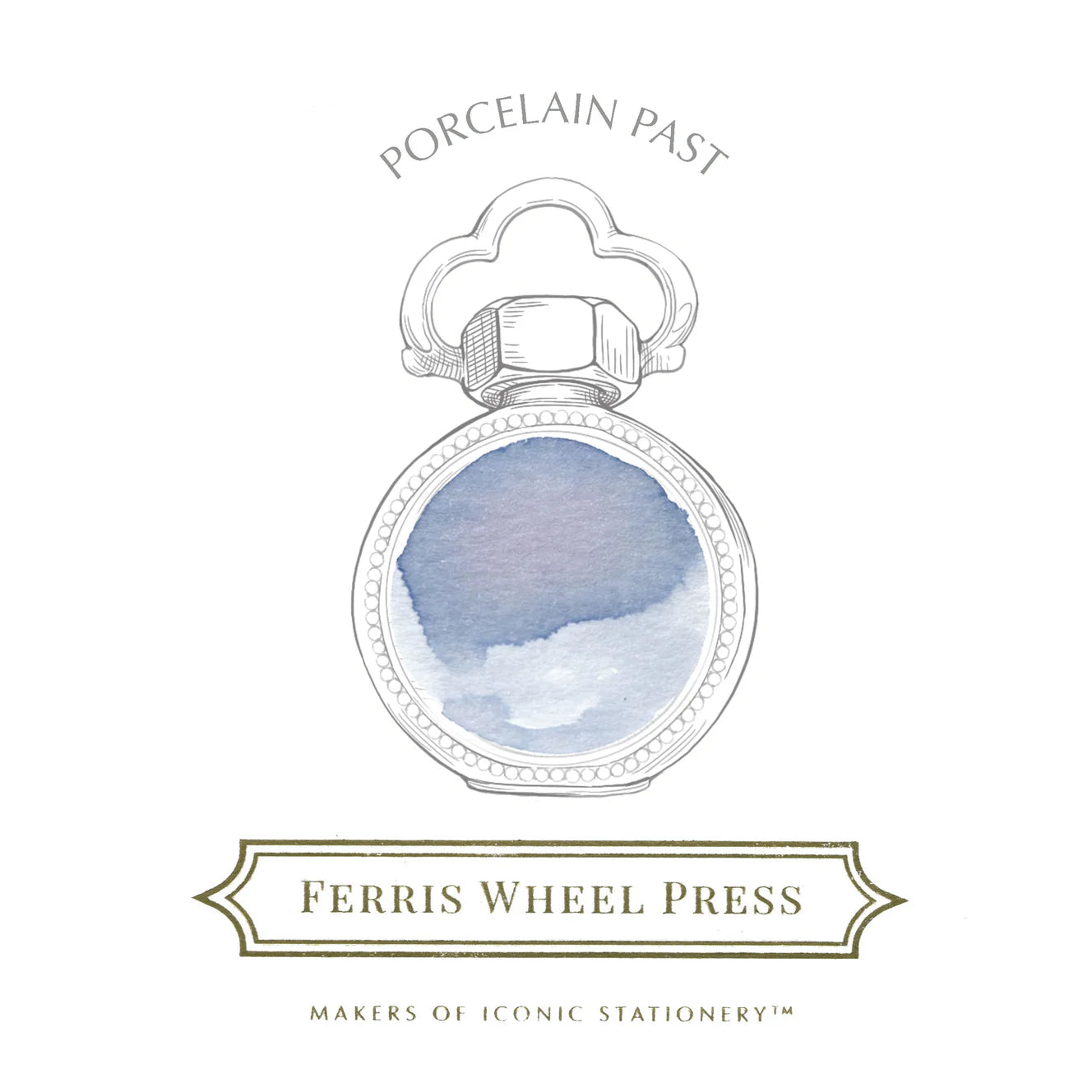 Ferris Wheel Press Porcelain Past (38ml) Bottled Ink