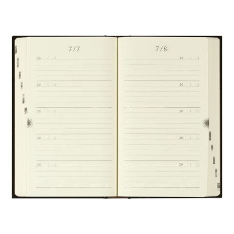 Midori 5 Year Diary - Gate: Black