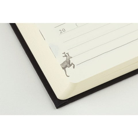 Midori 5 Year Diary - Gate: Black