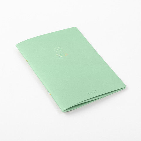 Midori Soft Color A5 Dotted Notebook - Green